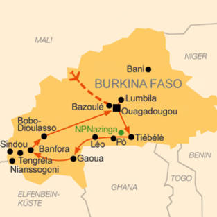 Die unentdeckte Natur Burkina Fasos